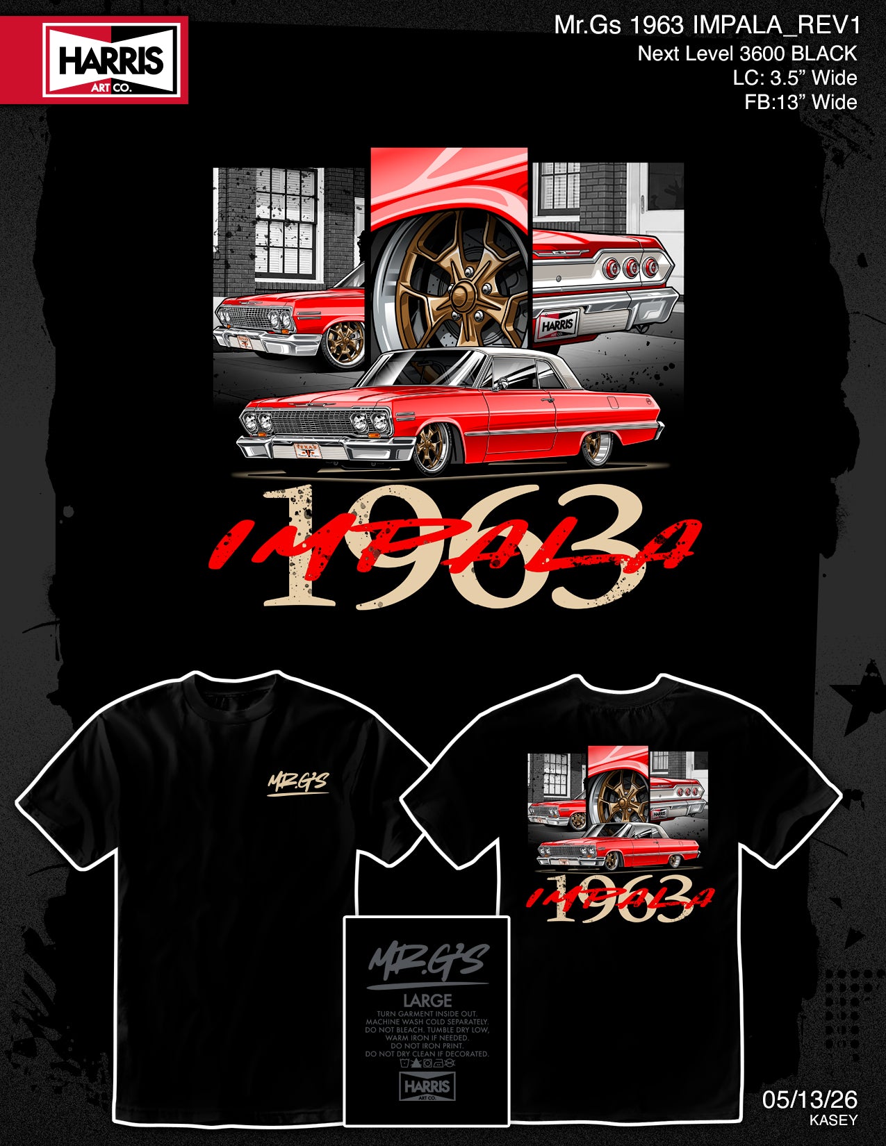 The 63 Impala Tee By Kasey Harris