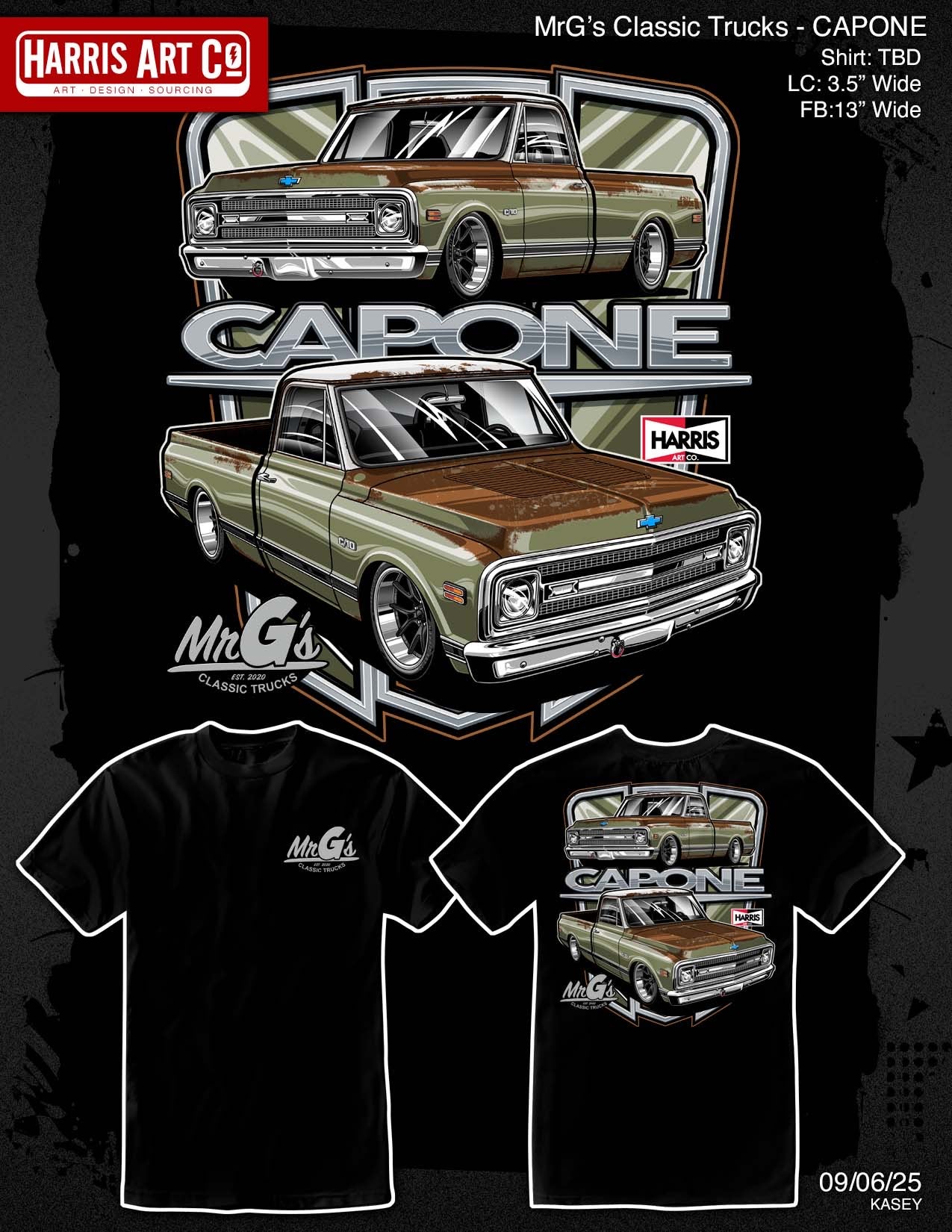 "Capone" 1970 C10 T-shirt