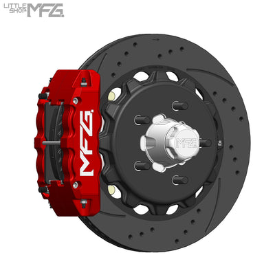 Little Shop GM 63-87 C10 FRONT 14" Big Brake Kit (for Wilwood Iron ProSpindles)