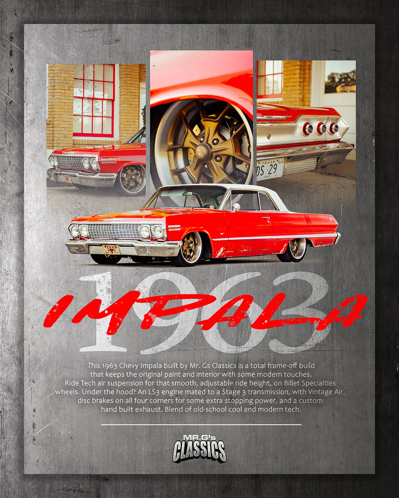 1963 Impala Poster
