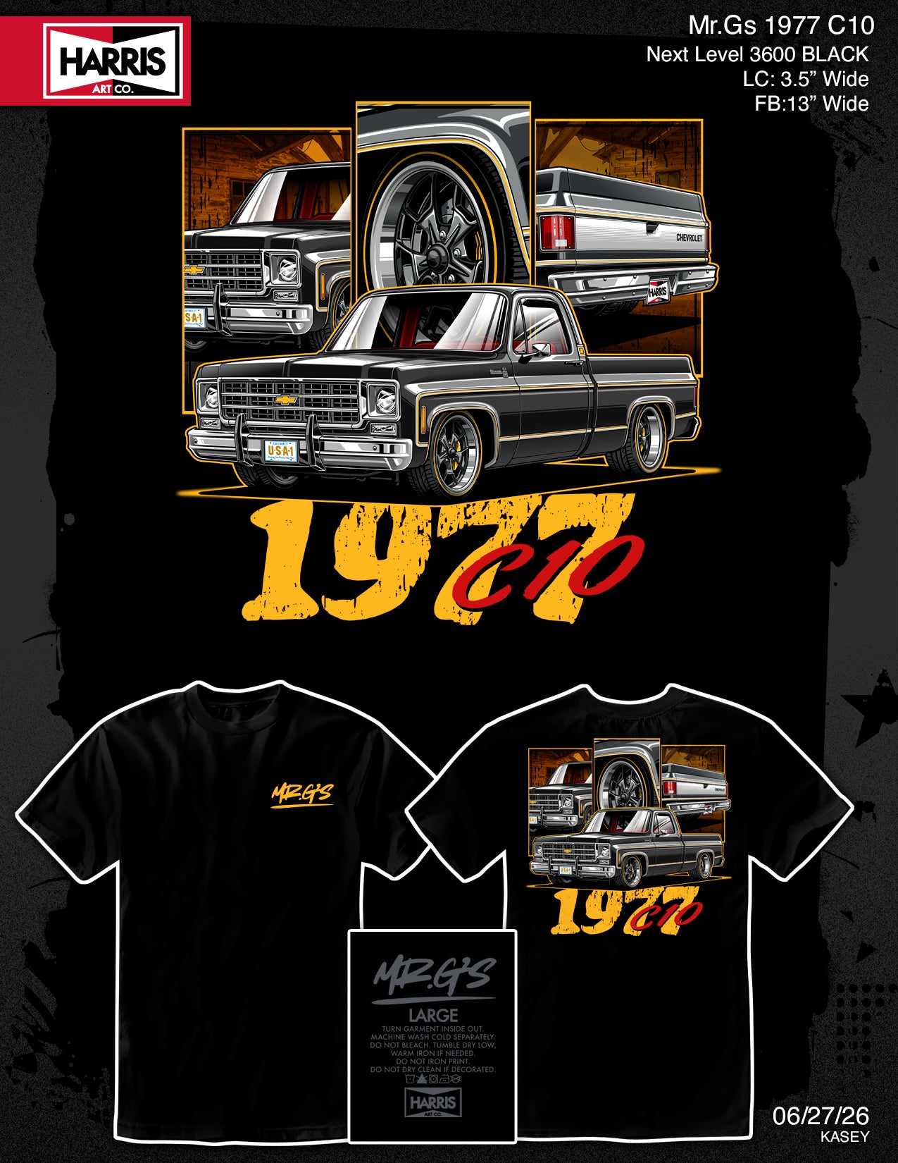 1977 Squarebody By Kasey Harris