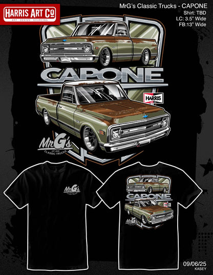 "Capone" 1970 C10 T-shirt