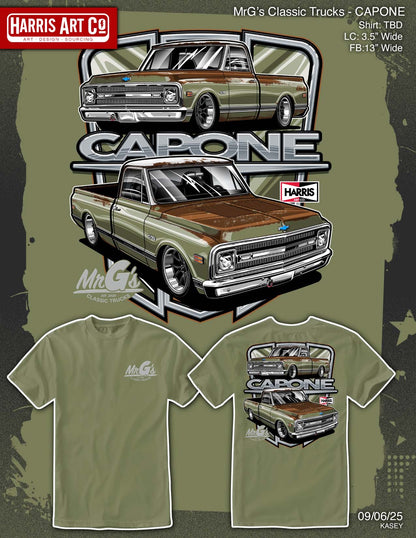 "Capone" 1970 C10 T-shirt